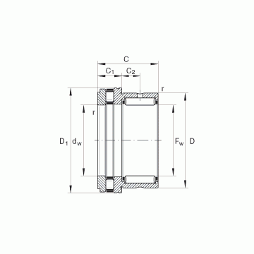 NKXR30 INA Complex Bearings