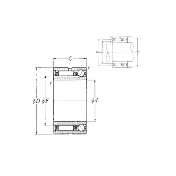 NKIA5906 NTN Complex Bearings