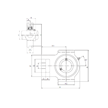 UCT309 CX Bearing Units