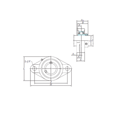 UCFL206-19 KOYO Bearing Units