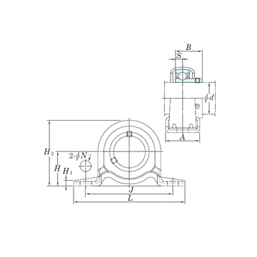 SBPP203 KOYO Bearing Units