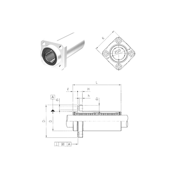 LMKP35L Samick Linear Bearings