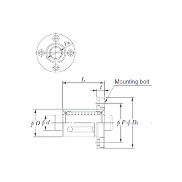 SDMF30 KOYO Linear Bearings