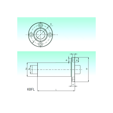 KBFL 50-PP NBS Linear Bearings