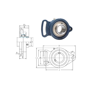 UCFA205-16 FYH Bearing Units