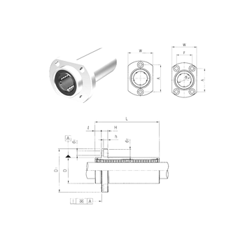 LMHP16L Samick Linear Bearings