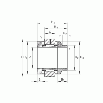 ZARN5090-L-TV INA Complex Bearings