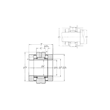 ARN2052T2 NTN Complex Bearings