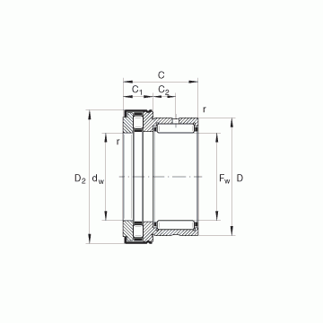 NKXR45-Z INA Complex Bearings