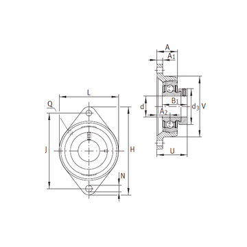 PCJT20-N INA Bearing Units