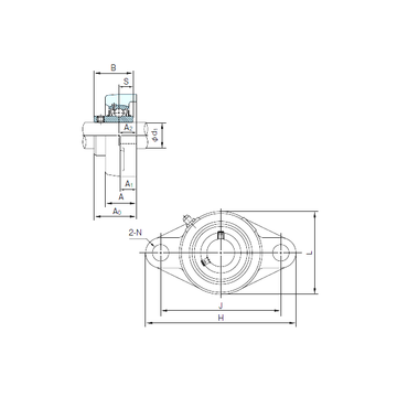 UCFL318 NACHI Bearing Units