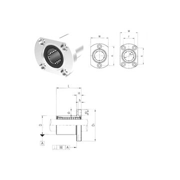 LMH13UU Samick Linear Bearings