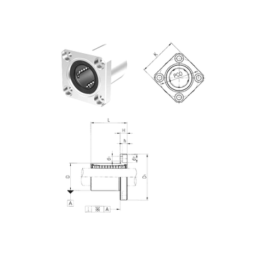 LMK40 Samick Linear Bearings