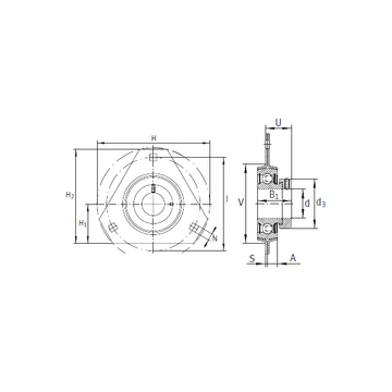 RATR35 INA Bearing Units