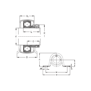 PB15 NKE Bearing Units