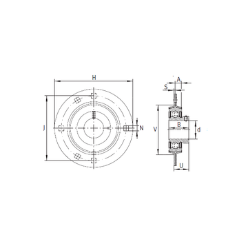 RAY20 INA Bearing Units