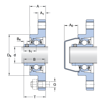 FYTWK 40 LTHR SKF Bearing Units